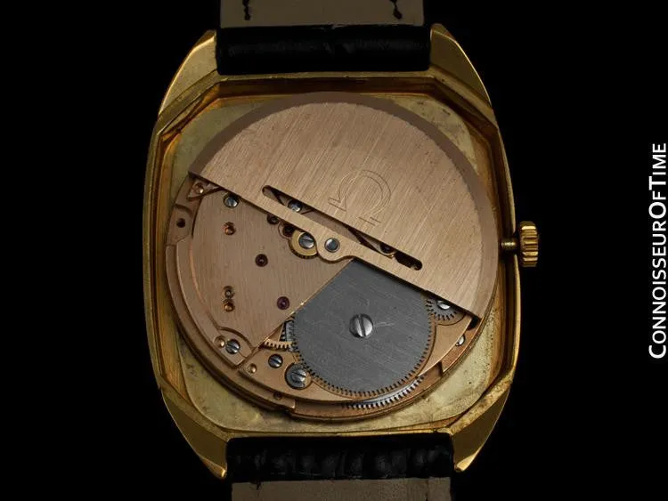 1974 Omega Constellation Chronometer Vintage Mens Watch - 18K Gold Plated & Stainless Steel