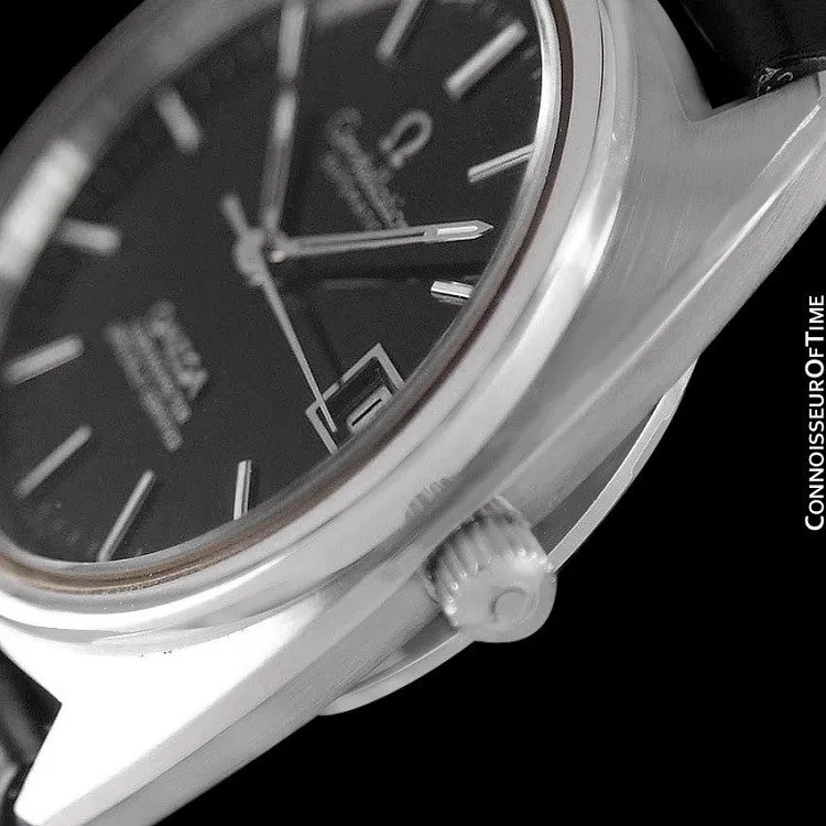 1974 Omega Constellation "C" Chronometer Vintage Mens Calendar Date Watch - Stainless Steel
