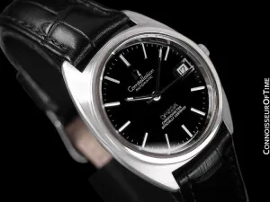 1974 Omega Constellation "C" Chronometer Vintage Mens Calendar Date Watch - Stainless Steel