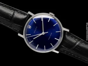 1974 Rolex Precision Vintage Mens Ref. 3411 Dress Watch - Stainless Steel
