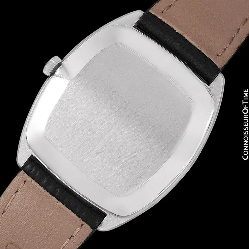 1977 Omega De Ville Vintage Mens Handwound Ultra Thin Dress Watch - Stainless Steel
