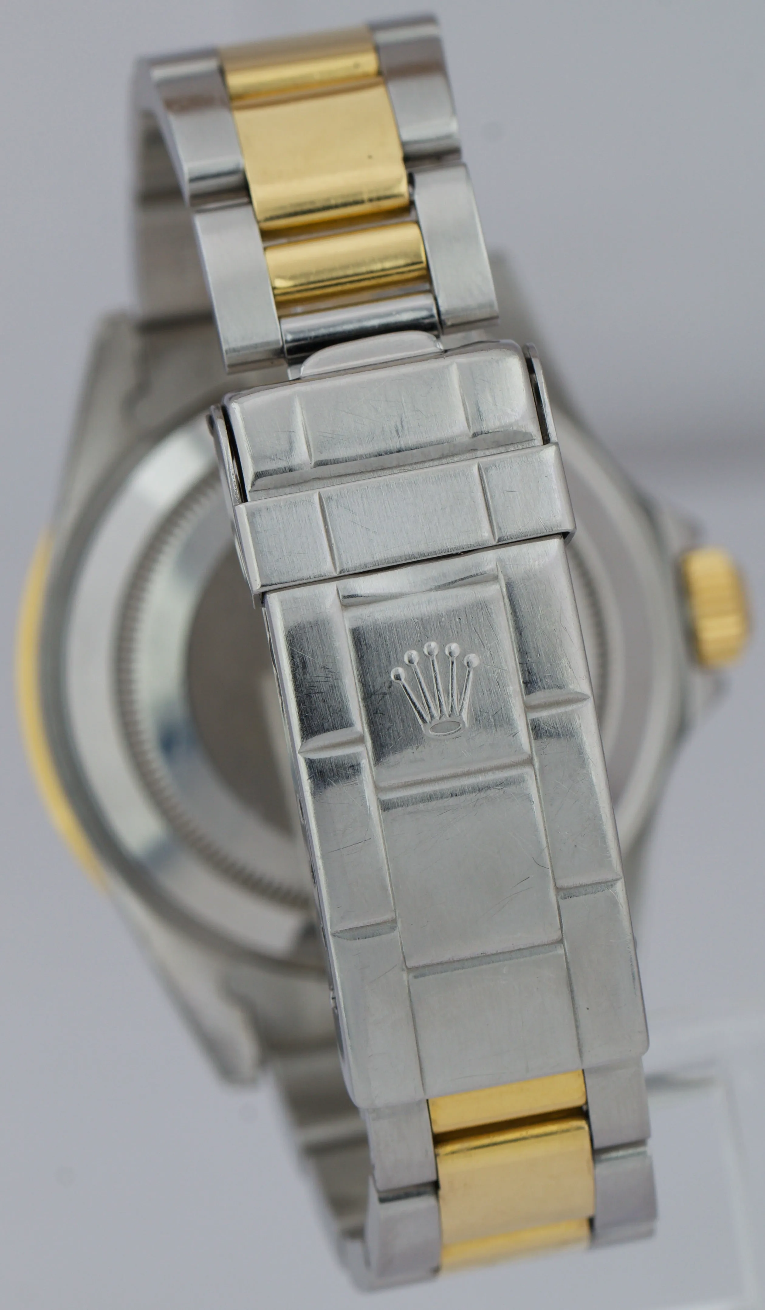 1994 Rolex Submariner Date Two-Tone Steel Gold Blue 40mm Watch 16613 LB FULL SET