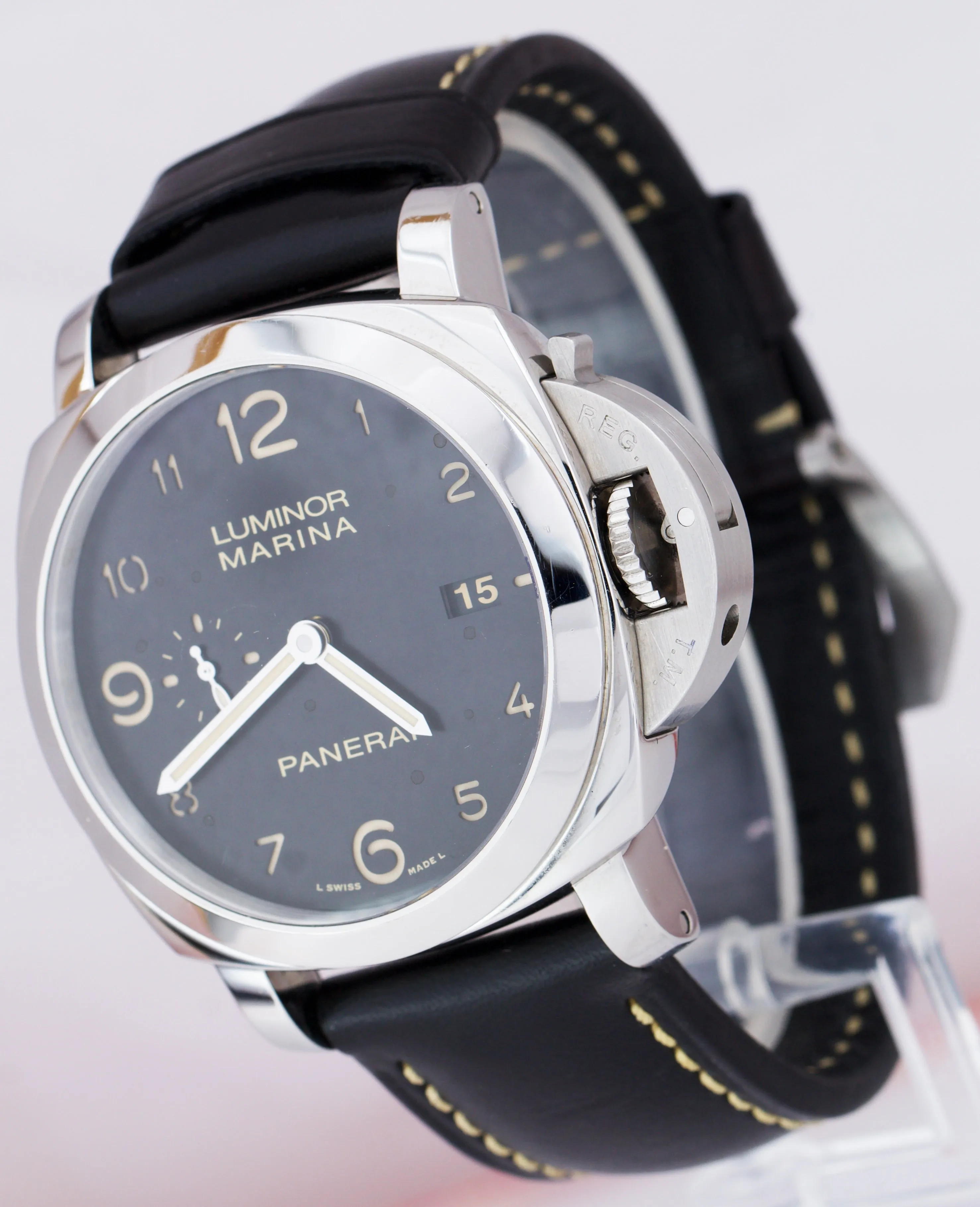 2010 Panerai PAM00359 Luminor 1950 3-Day Dirty Dial Automatic PAM 359 44mm Watch