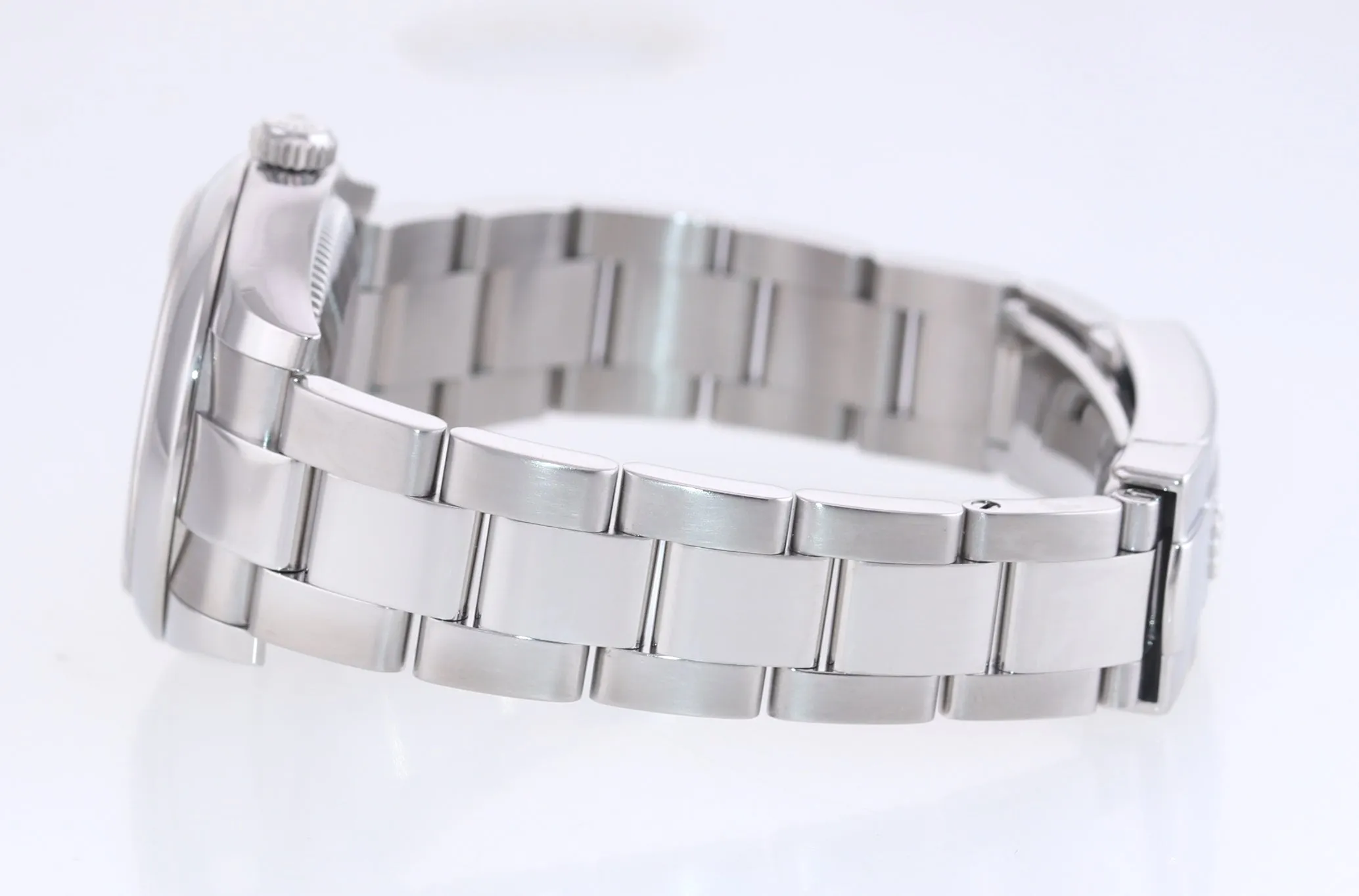 2015 Ladies Rolex DateJust 31MM Silver Stick Mid Size 178240 Watch Box