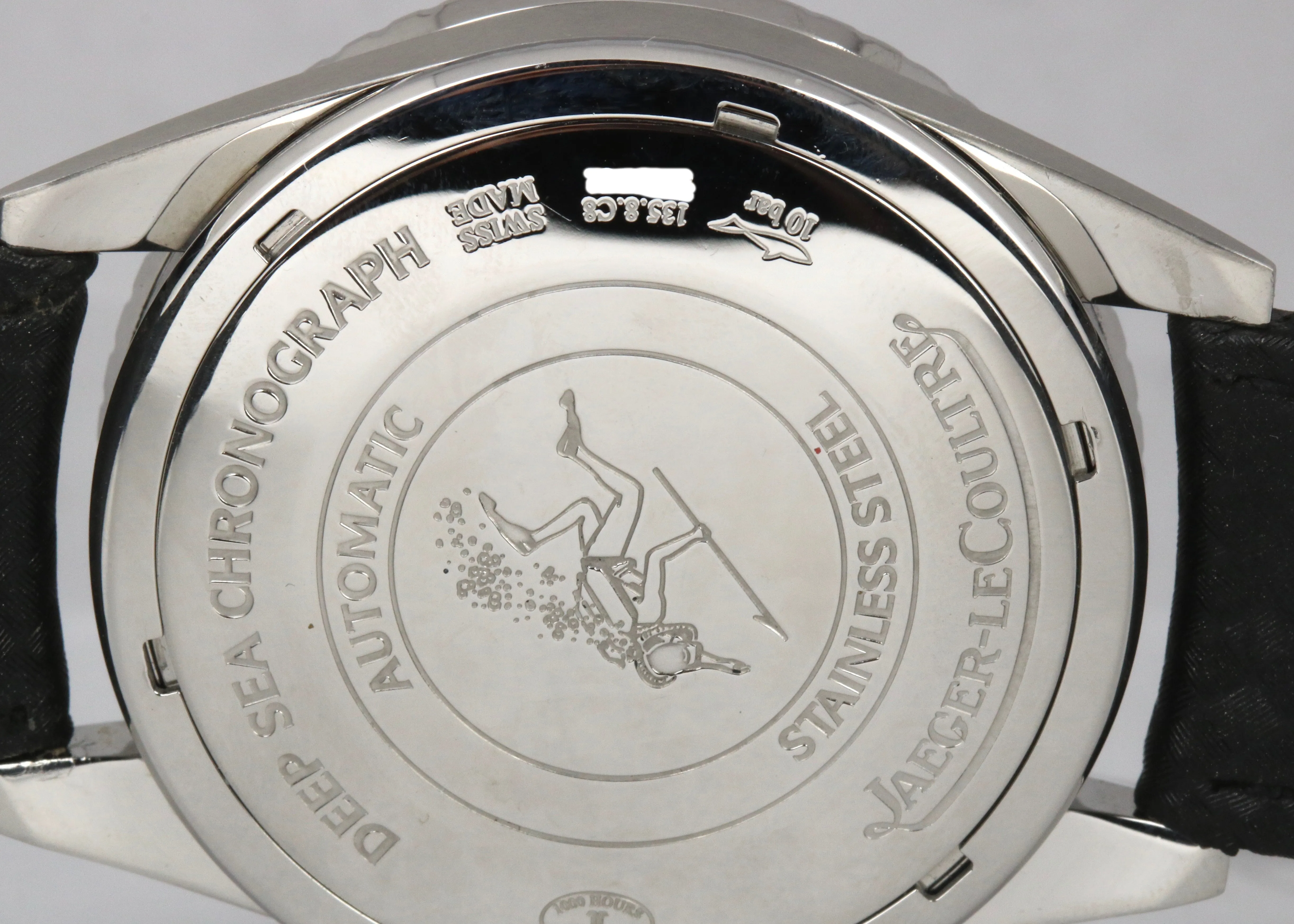 2016 Jaeger LeCoultre Deep Sea Chronograph Ceramic 135.8.C8 40mm Stainless Watch