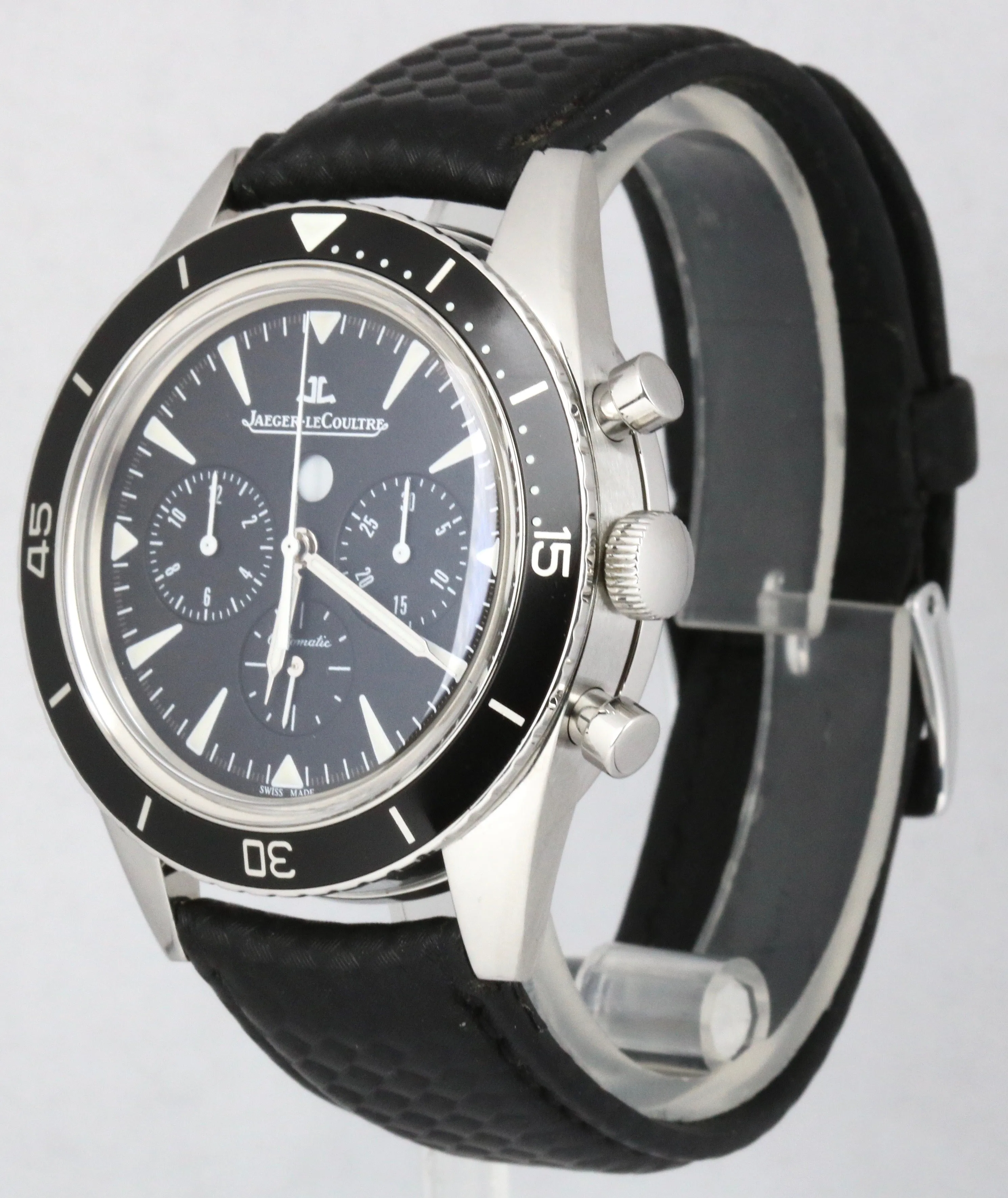2016 Jaeger LeCoultre Deep Sea Chronograph Ceramic 135.8.C8 40mm Stainless Watch