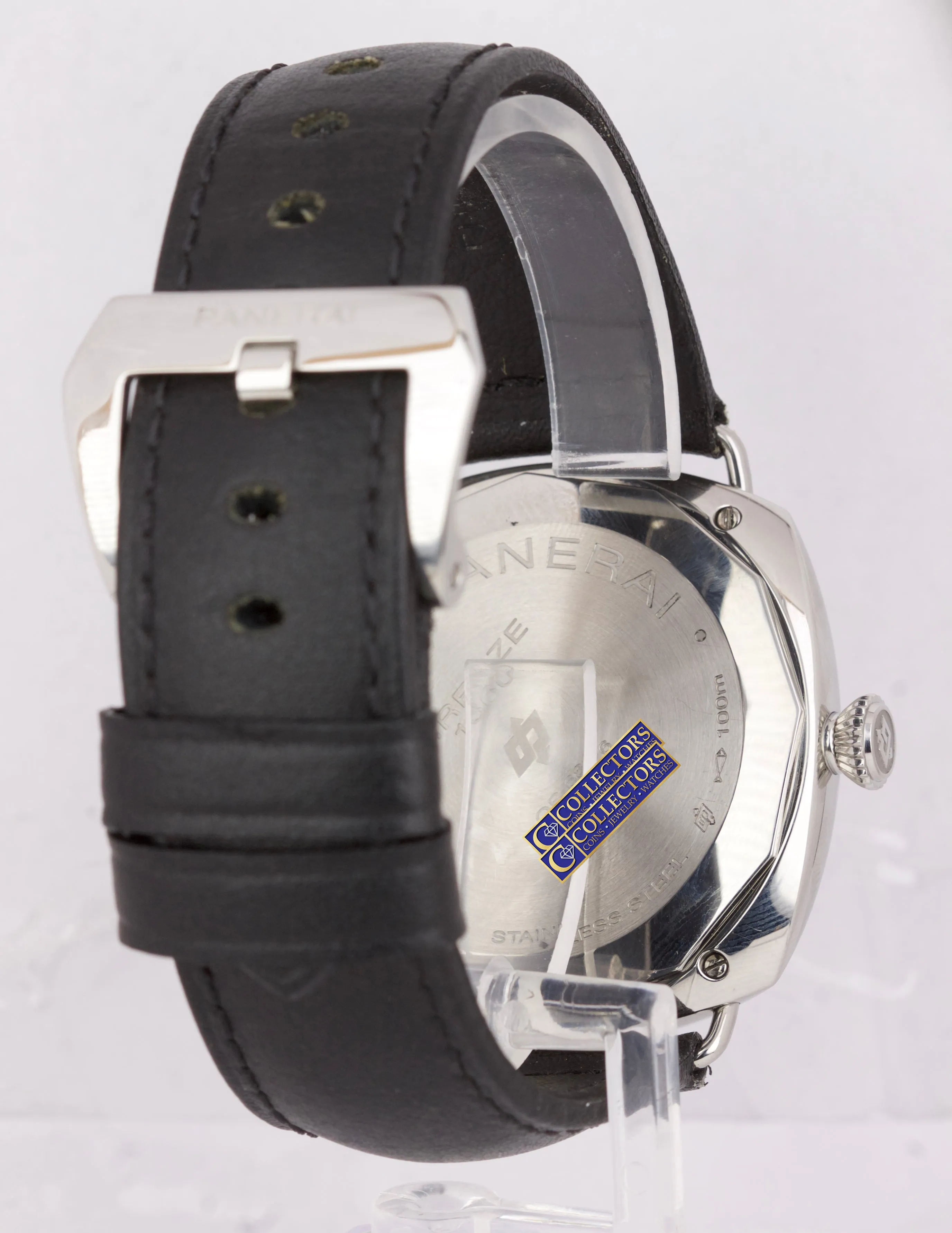 2016 MINT Panerai Radiomir Black Seal Logo PAM 380 Manual 45mm Watch PAM00380