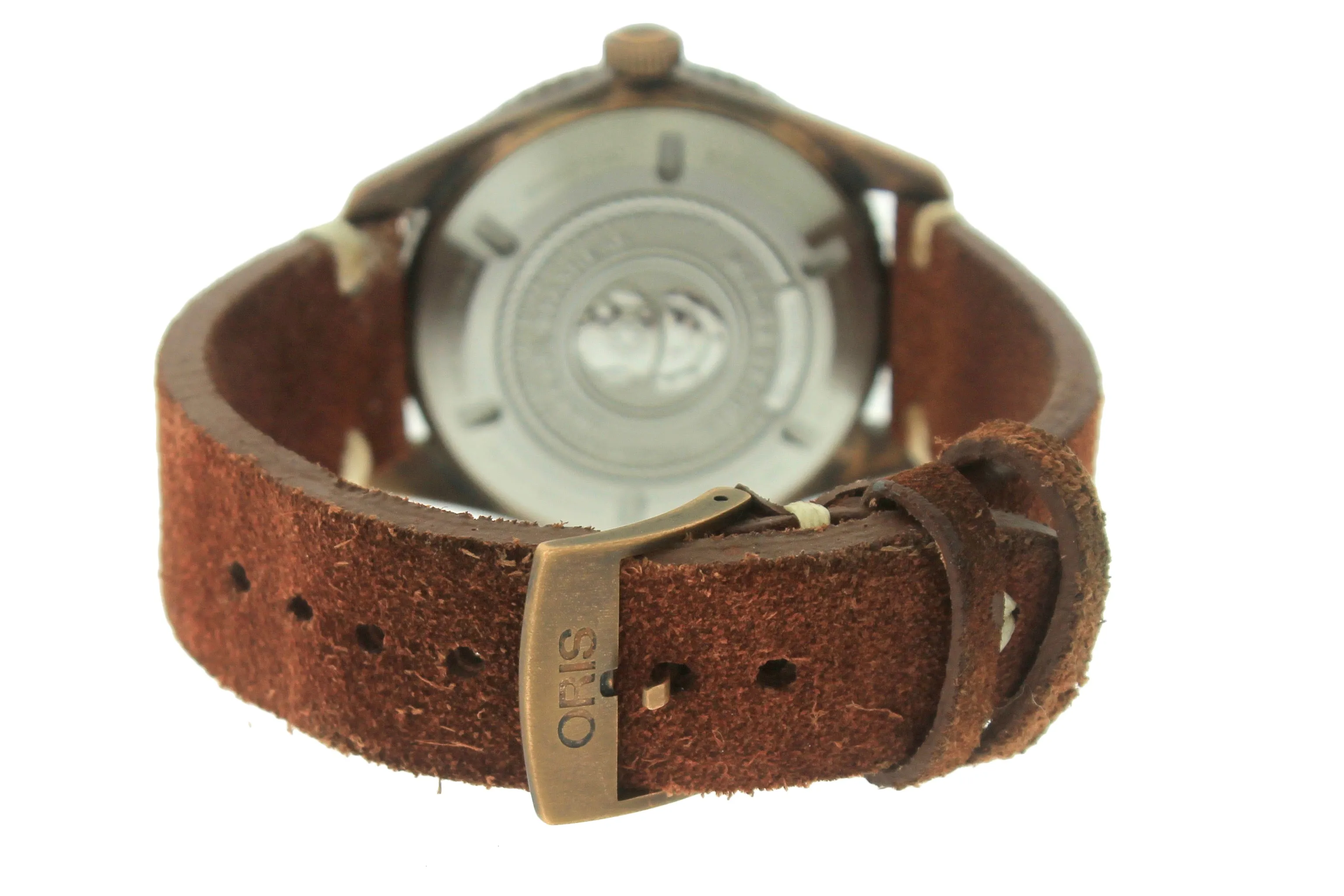 2016 Oris Carl Brashear Limited Edition 42mm Bronze Dive Watch 01 733 7720 3185