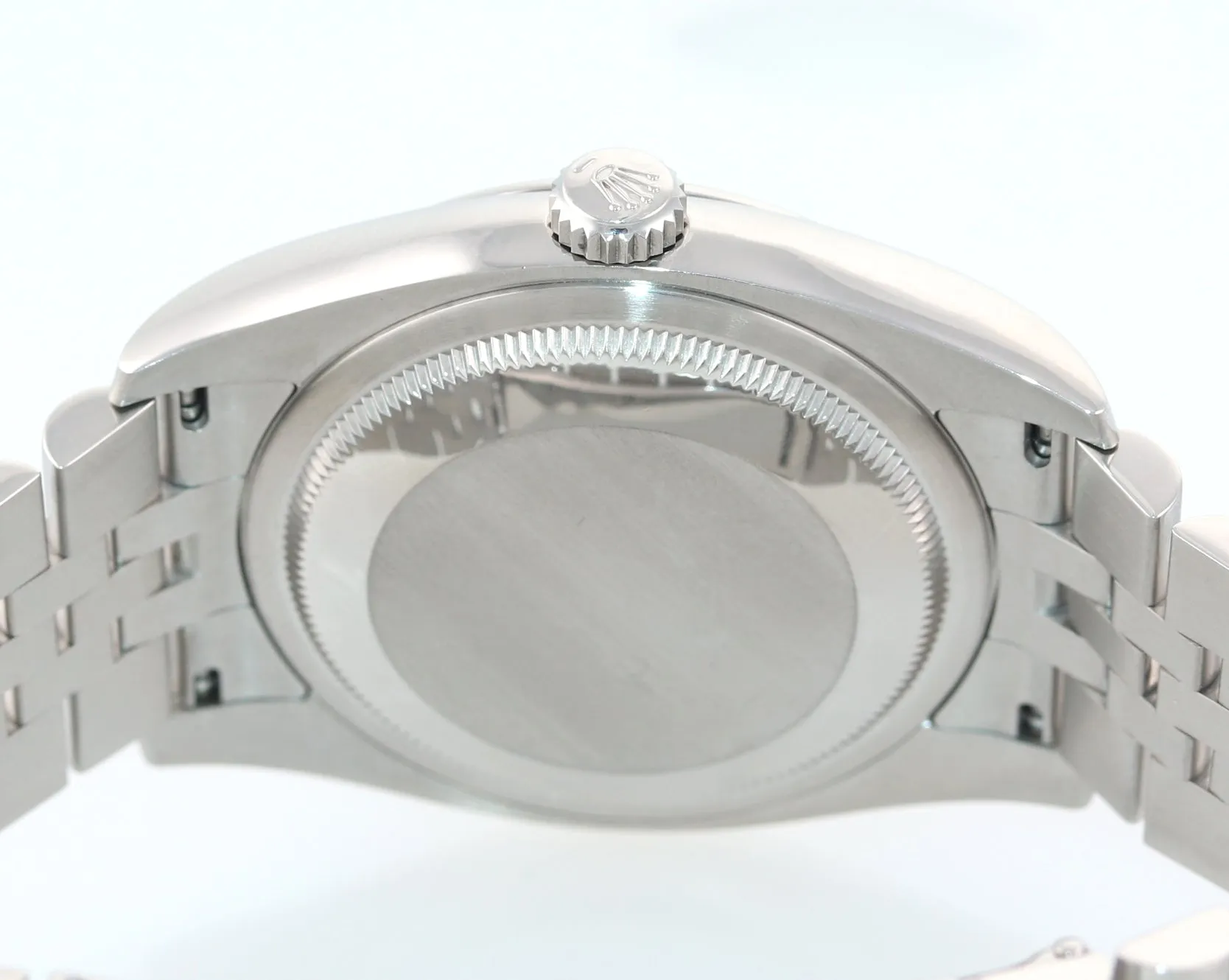 2017 MINT Rolex DateJust Blue Stick 116200 36mm Jubilee Band Steel Watch Box