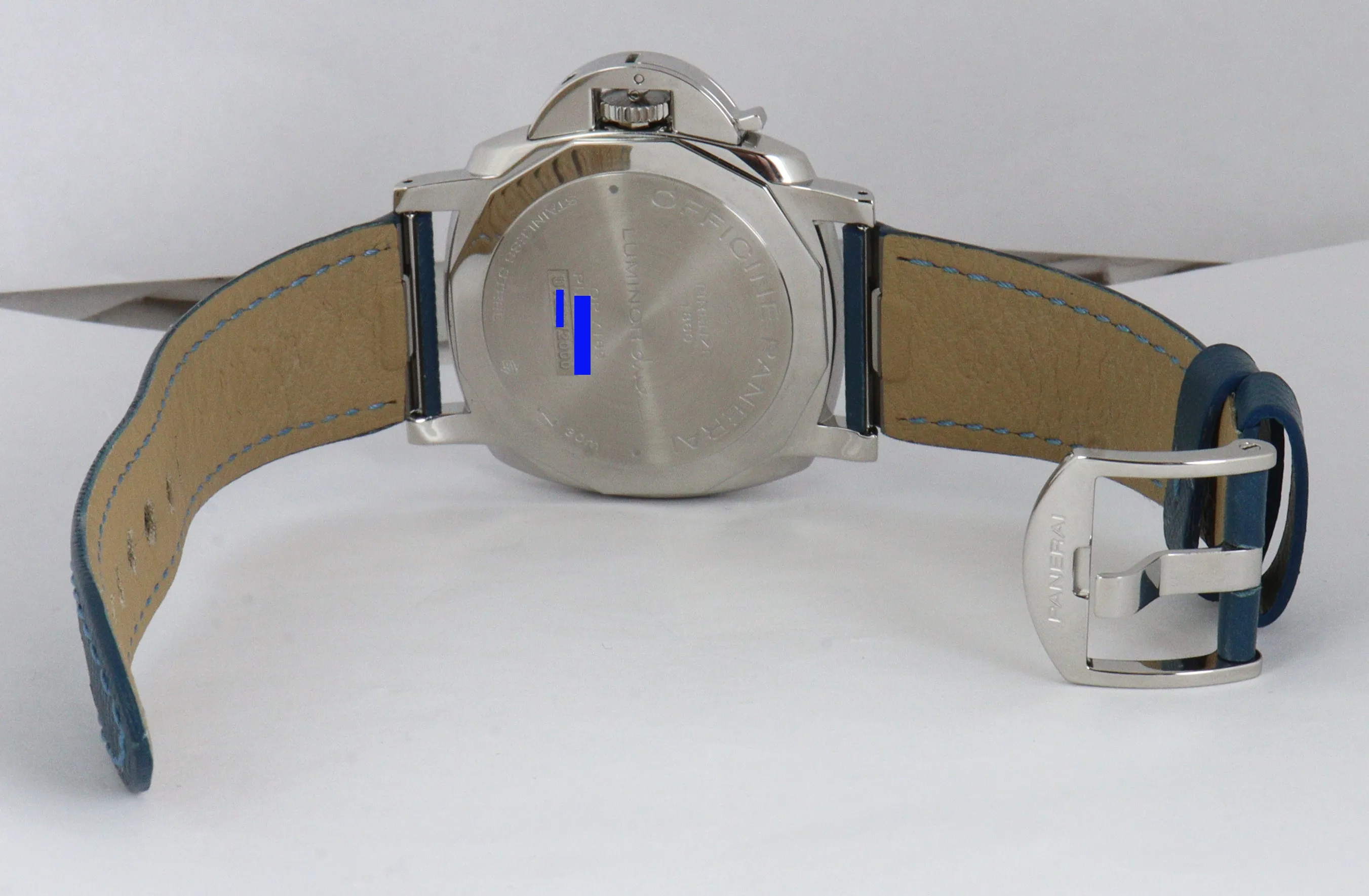 2018 MINT Panerai Luminor Due PAM00906 Stainless Blue 42mm Auto Watch PAM 906