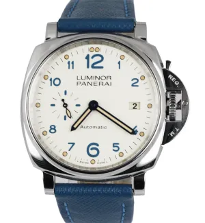 2018 MINT Panerai Luminor Due PAM00906 Stainless Blue 42mm Auto Watch PAM 906