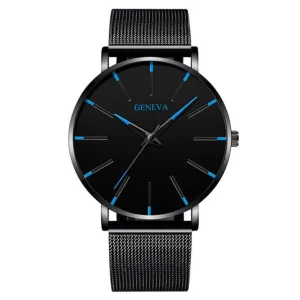2020 Minimalist Men's Fashion Ultra Thin Watch