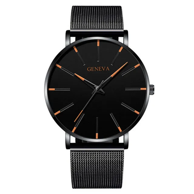 2020 Minimalist Men's Fashion Ultra Thin Watch
