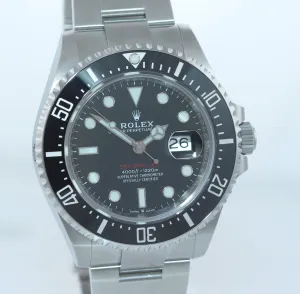 2020 NEW Mark II Rolex Red Sea-Dweller 43mm 126600 Steel Watch Box