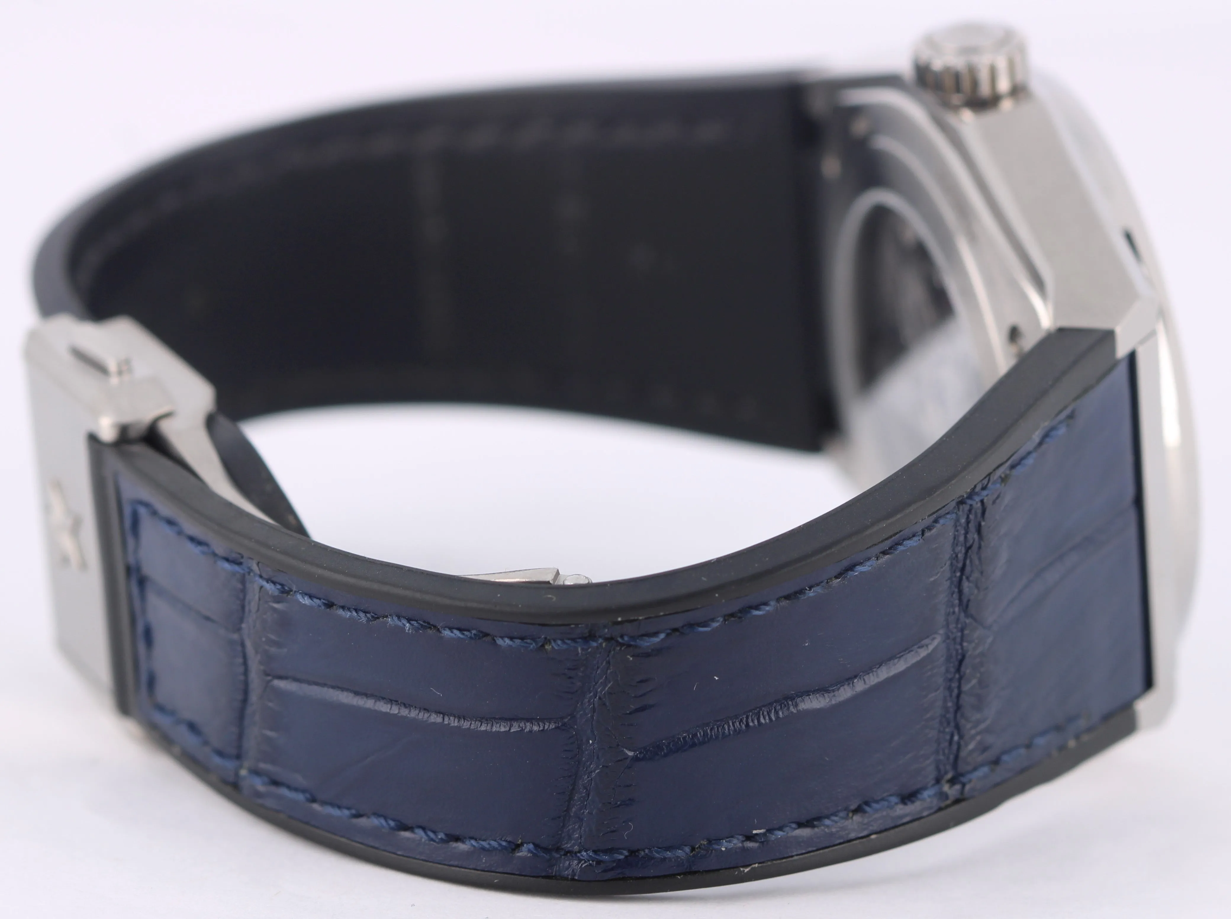2020 PAPERS Zenith Defy Classic Titanium Blue Skeleton 41mm 95.9000.670 Watch