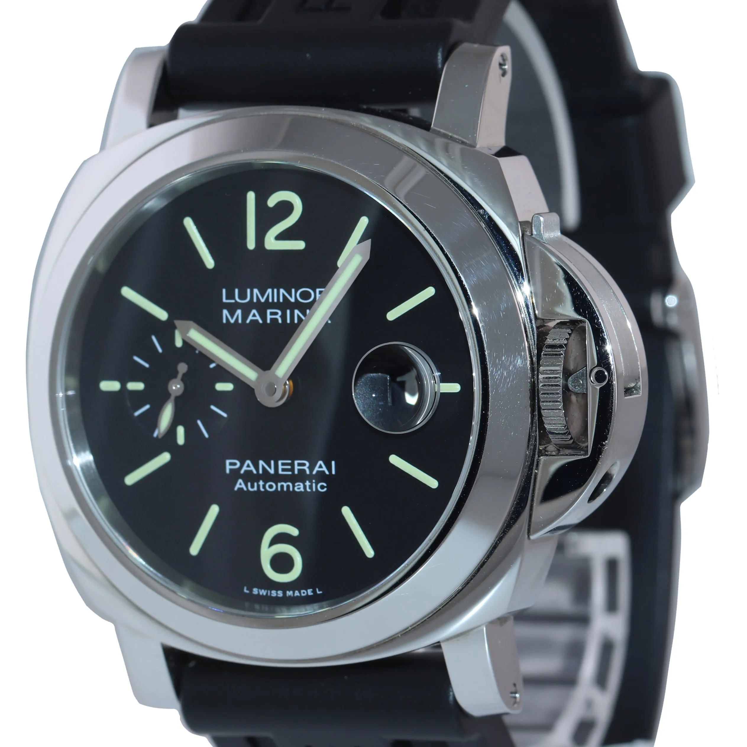 2021 NEW Panerai Luminor Marina PAM01104 PAM 1104 44mm Steel Automatic Watch
