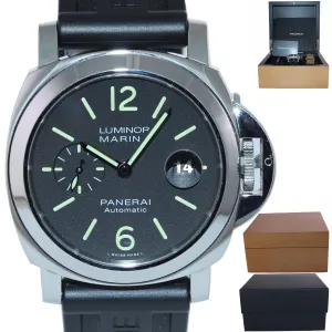 2021 NEW Panerai Luminor Marina PAM01104 PAM 1104 44mm Steel Automatic Watch