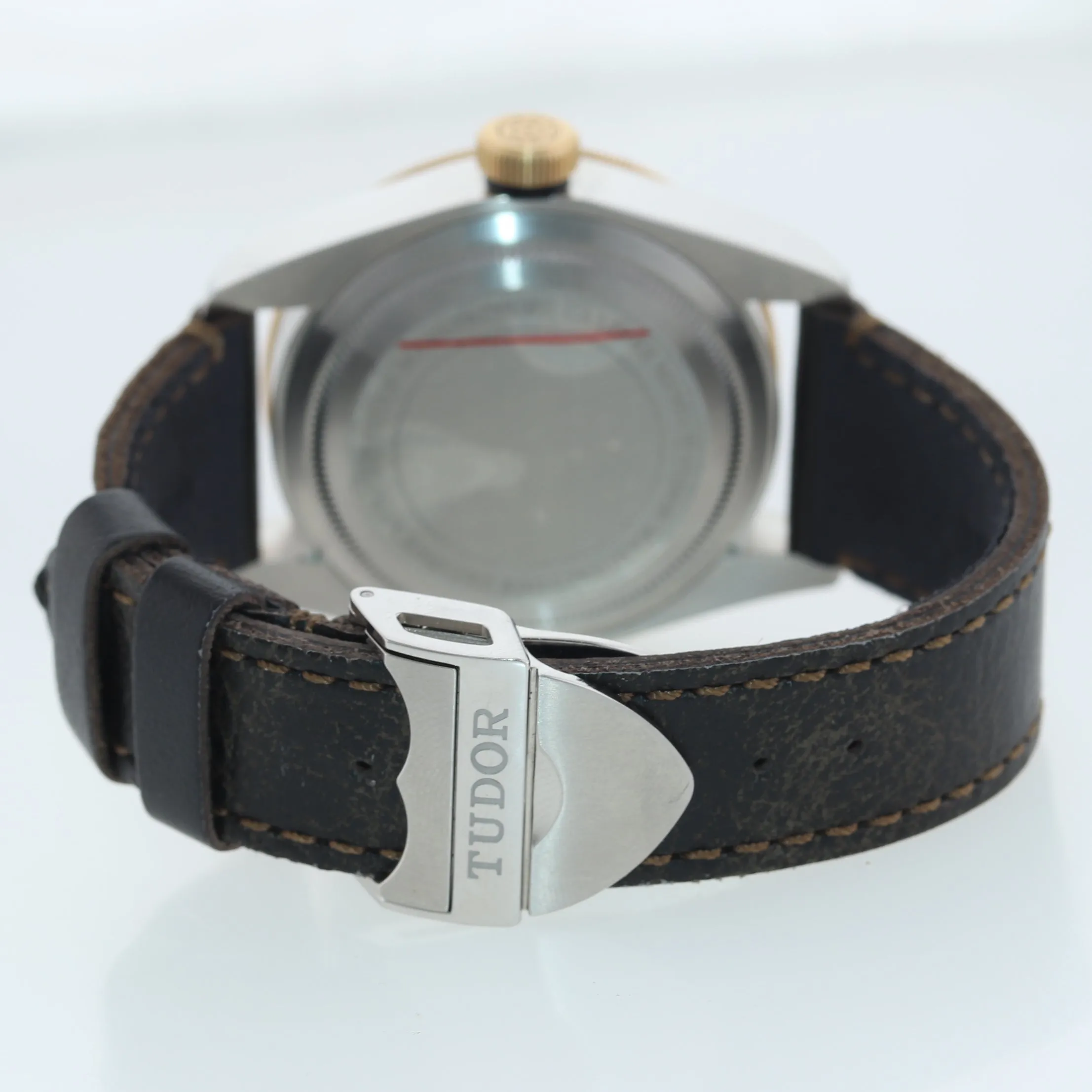 2022 PAPERS Tudor Black Bay Heritage 79733N Two Tone Black 41mm Date Dive Watch