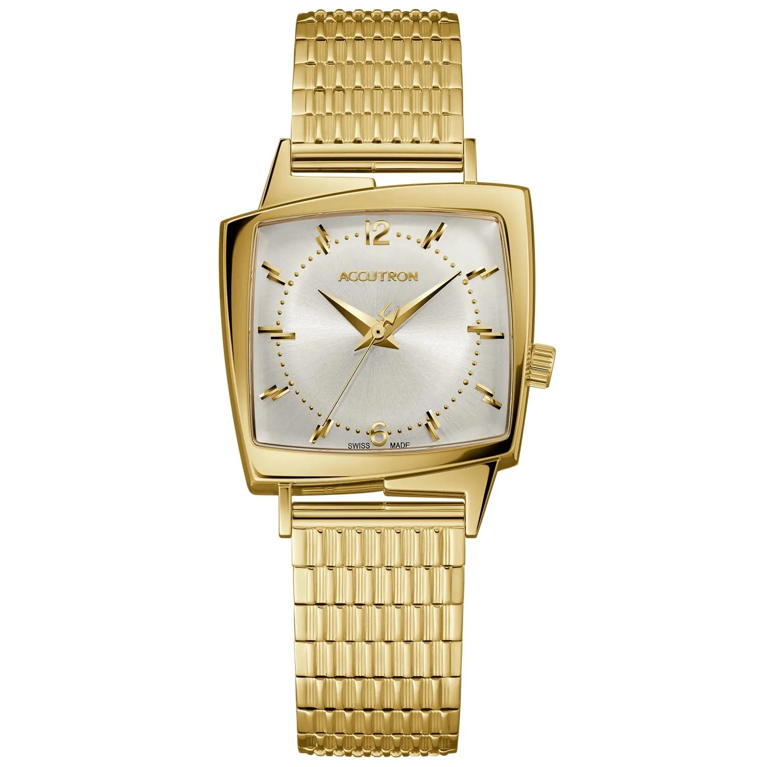 Accutron Legacy Automatic Gold Tone "521" King Elvis TV Watch 32.8mm Limited