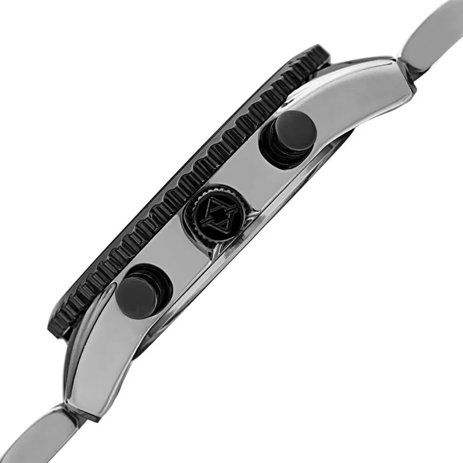 Akribos Xxiv Quartz Black Dial Two-tone Men's Watch AK1099TTB
