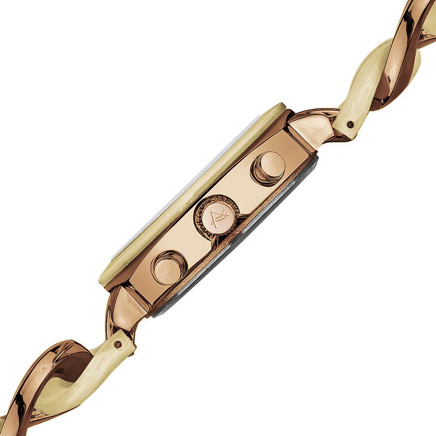 Akribos Xxiv Rose Gold-Tone Ladies Watch AK641RG
