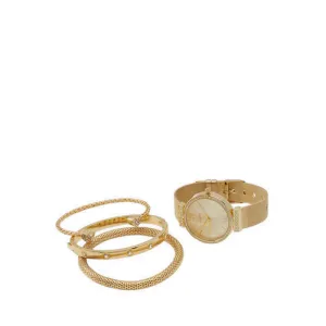 ALDO LOVEWATCH WATCHES - GOLD/CLEAR MULTI