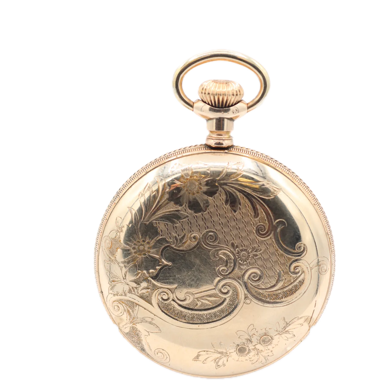 Antique 16s 1902 Elgin Multi-Color 15 Jewel Pocket Watch 257 Gold Filled