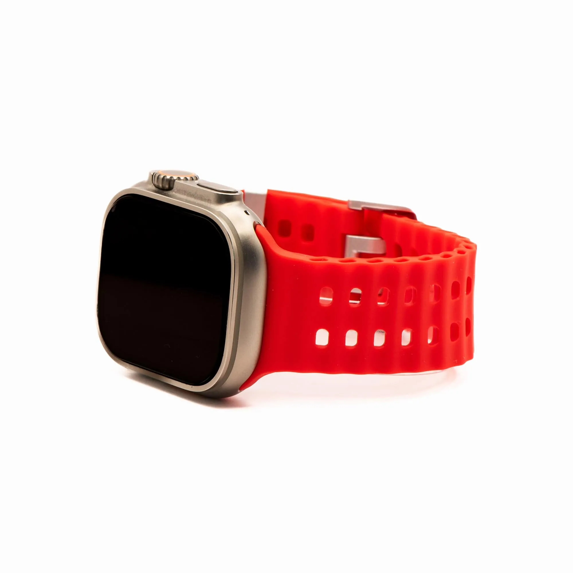Apple Band - Silicone Wave - Red