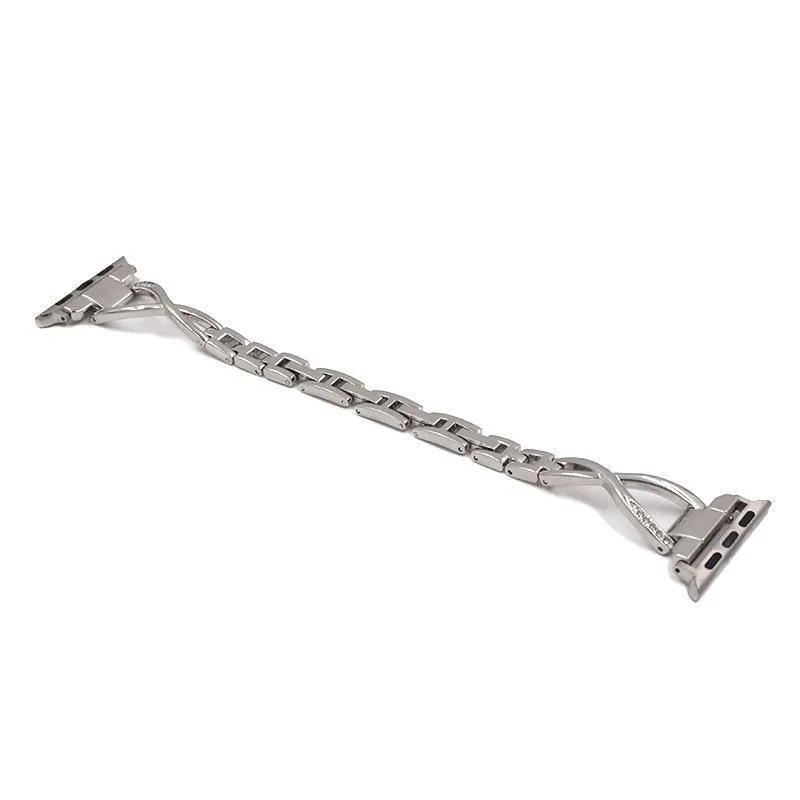 Apple Watch Series 6 5 4 3 2 SE Bling Stainless Steel Bracelet iWatch Band Strap 38/40/41mm