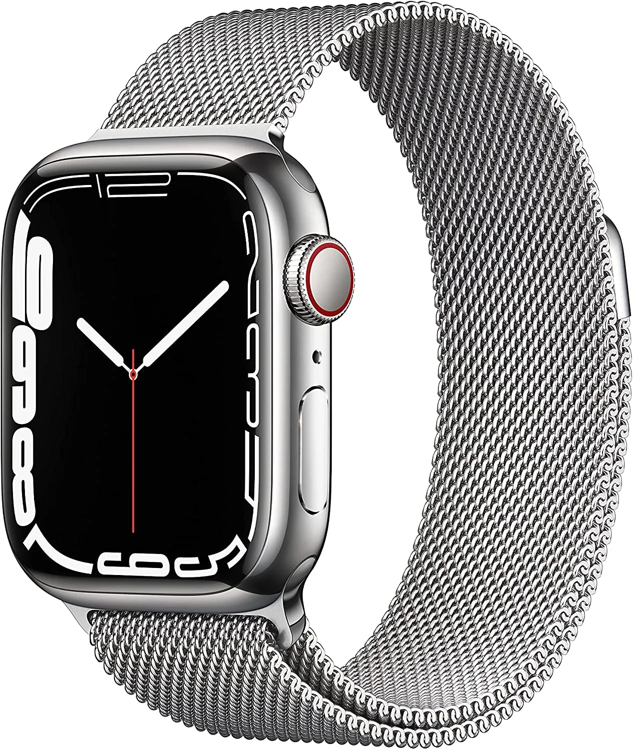 Apple Watch Series 7 [GPS 41mm] Smart Watch w/ Midnight Aluminum Case with Midnight Sport Band. Fitness Tracker, Blood Oxygen & ECG Apps, Always-On Retina Display, Water Resistant