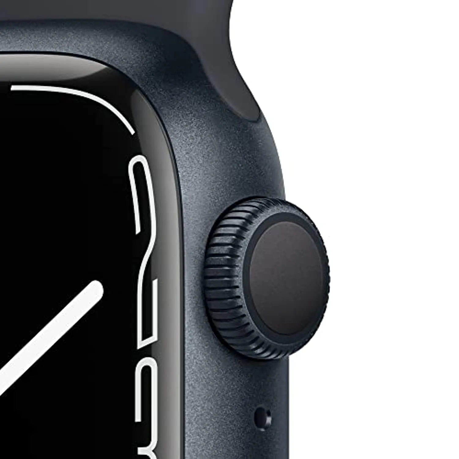 Apple Watch Series 7 [GPS 41mm] Smart Watch w/ Midnight Aluminum Case with Midnight Sport Band. Fitness Tracker, Blood Oxygen & ECG Apps, Always-On Retina Display, Water Resistant
