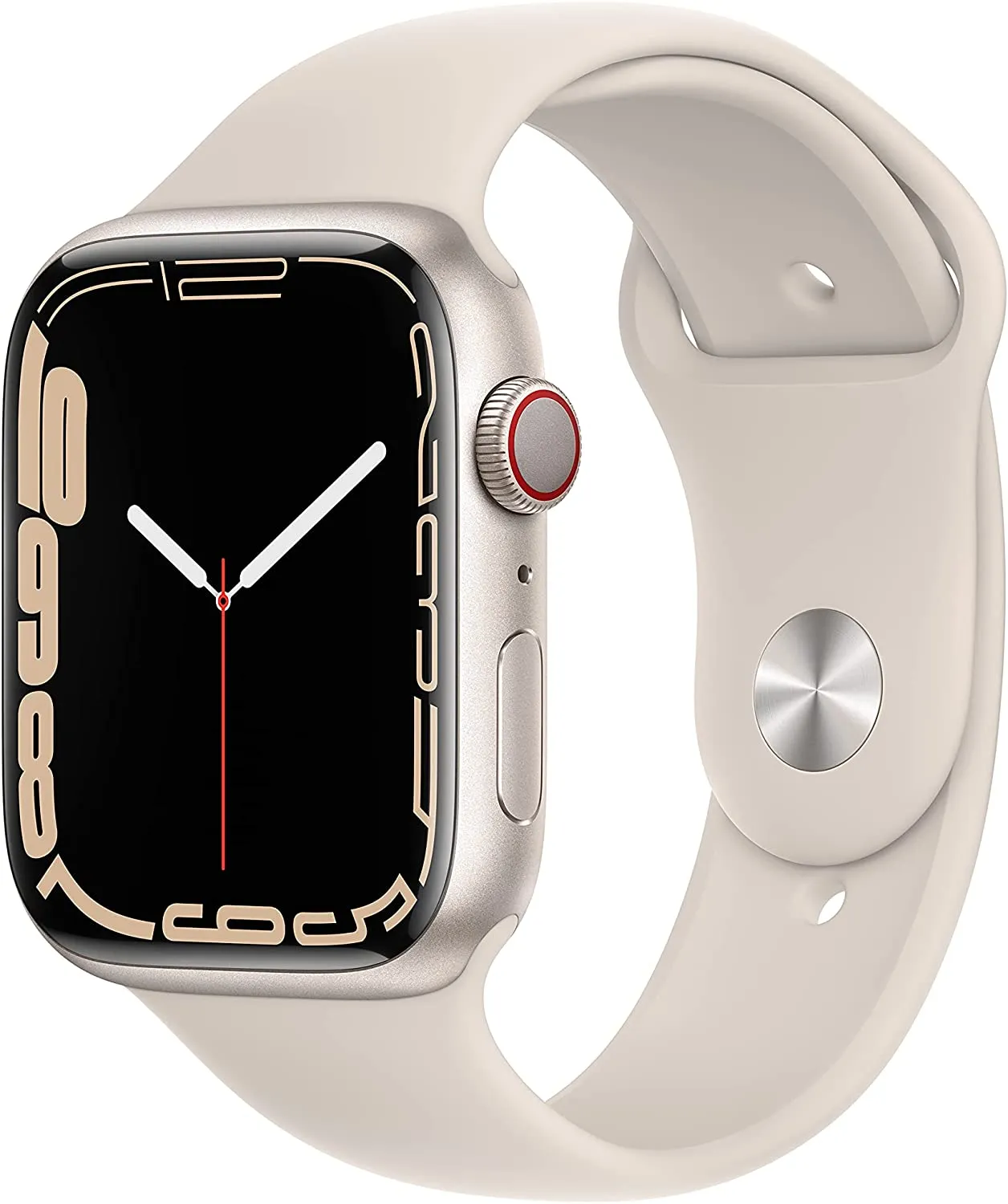 Apple Watch Series 7 [GPS 41mm] Smart Watch w/ Midnight Aluminum Case with Midnight Sport Band. Fitness Tracker, Blood Oxygen & ECG Apps, Always-On Retina Display, Water Resistant