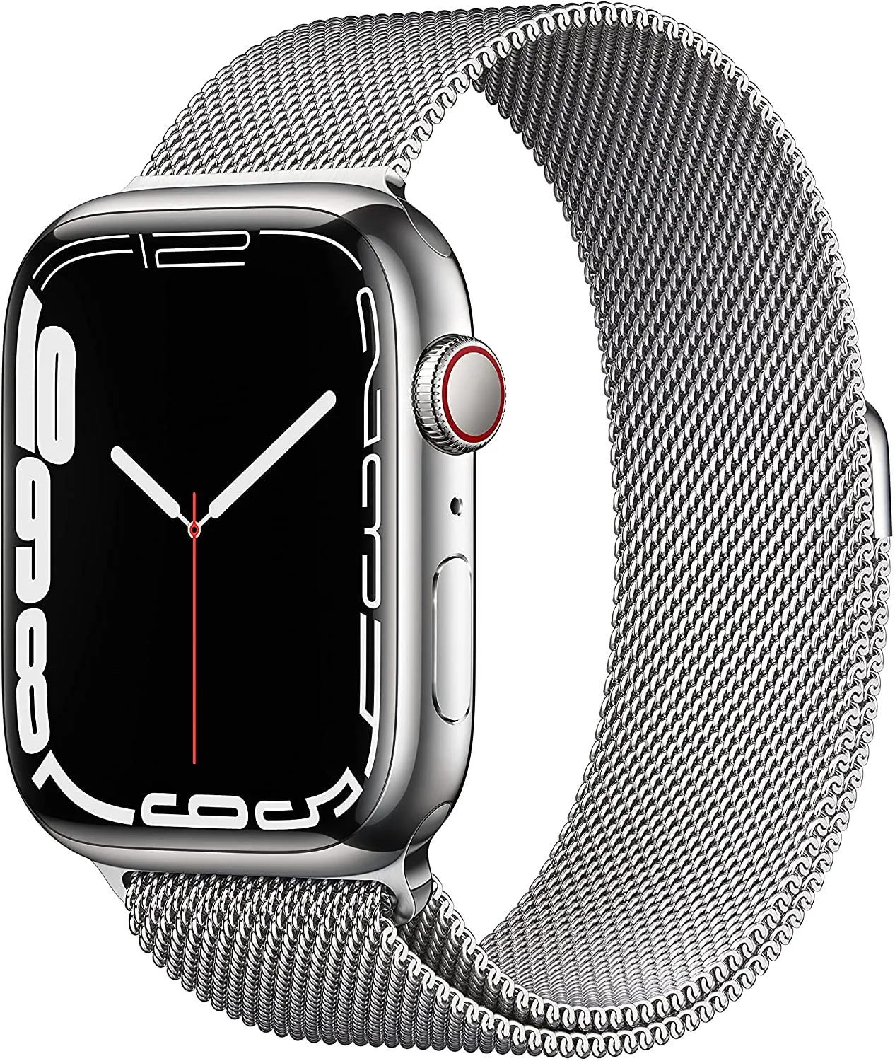 Apple Watch Series 7 [GPS 41mm] Smart Watch w/ Midnight Aluminum Case with Midnight Sport Band. Fitness Tracker, Blood Oxygen & ECG Apps, Always-On Retina Display, Water Resistant
