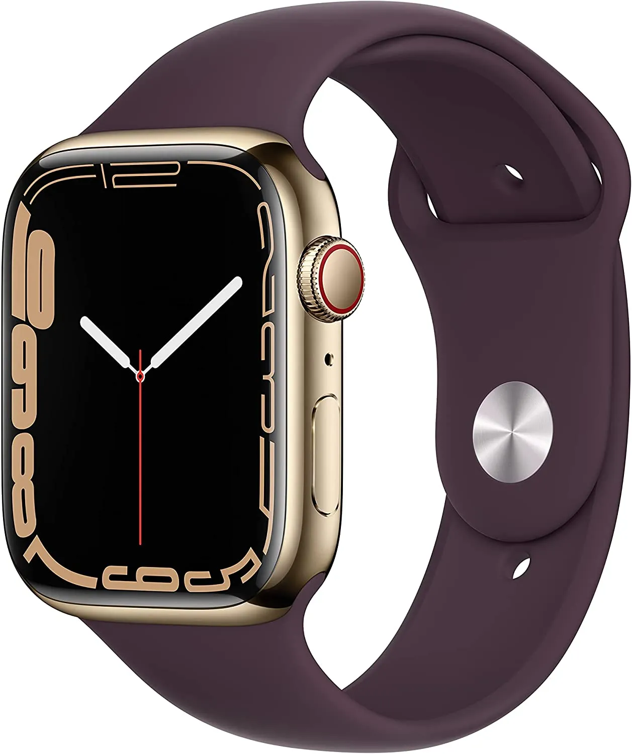 Apple Watch Series 7 [GPS 41mm] Smart Watch w/ Midnight Aluminum Case with Midnight Sport Band. Fitness Tracker, Blood Oxygen & ECG Apps, Always-On Retina Display, Water Resistant
