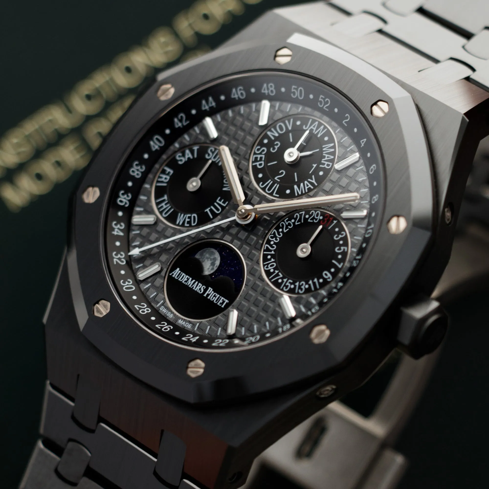 Audemars Piguet Ceramic Royal Oak Perpetual Watch Ref. 26579CE
