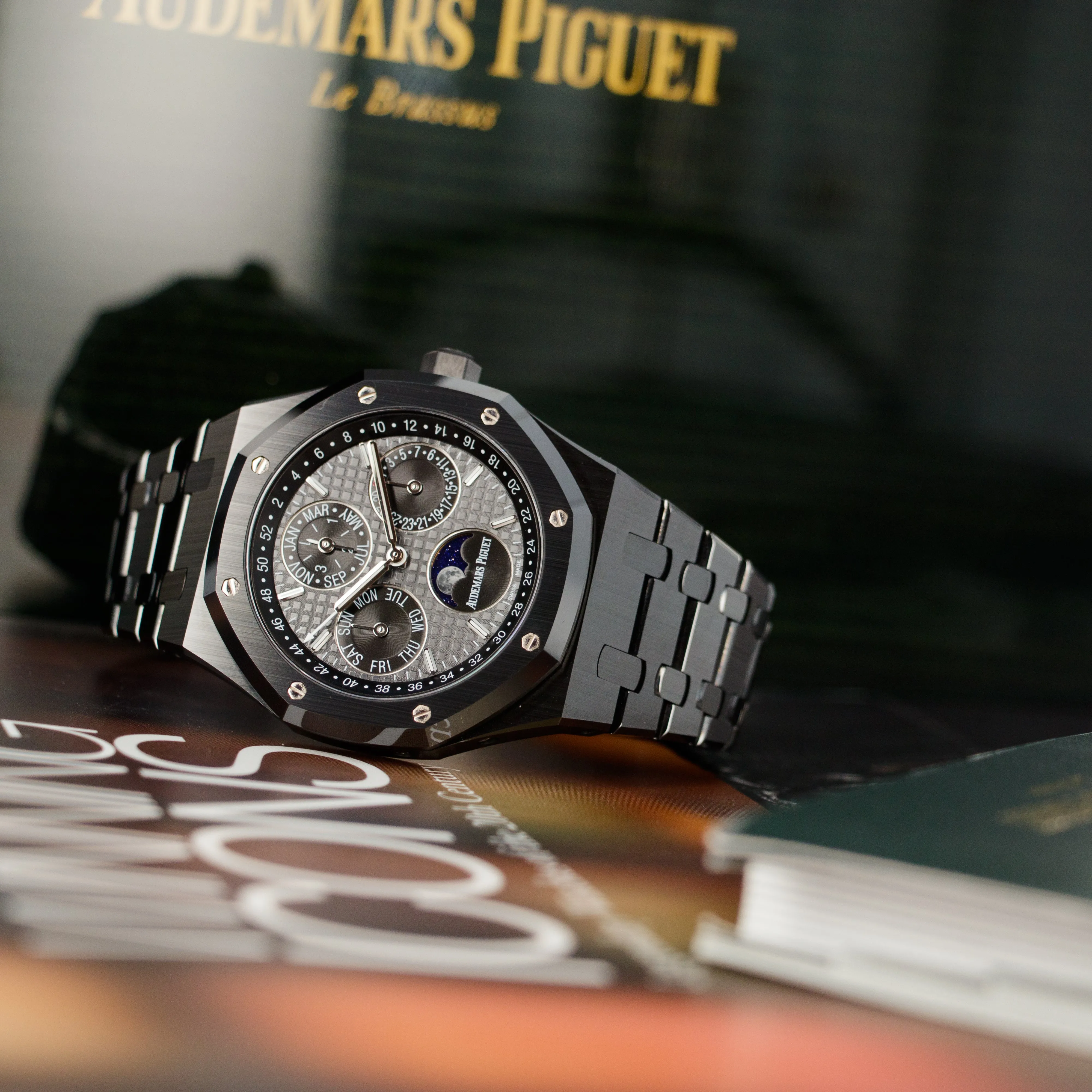 Audemars Piguet Ceramic Royal Oak Perpetual Watch Ref. 26579CE