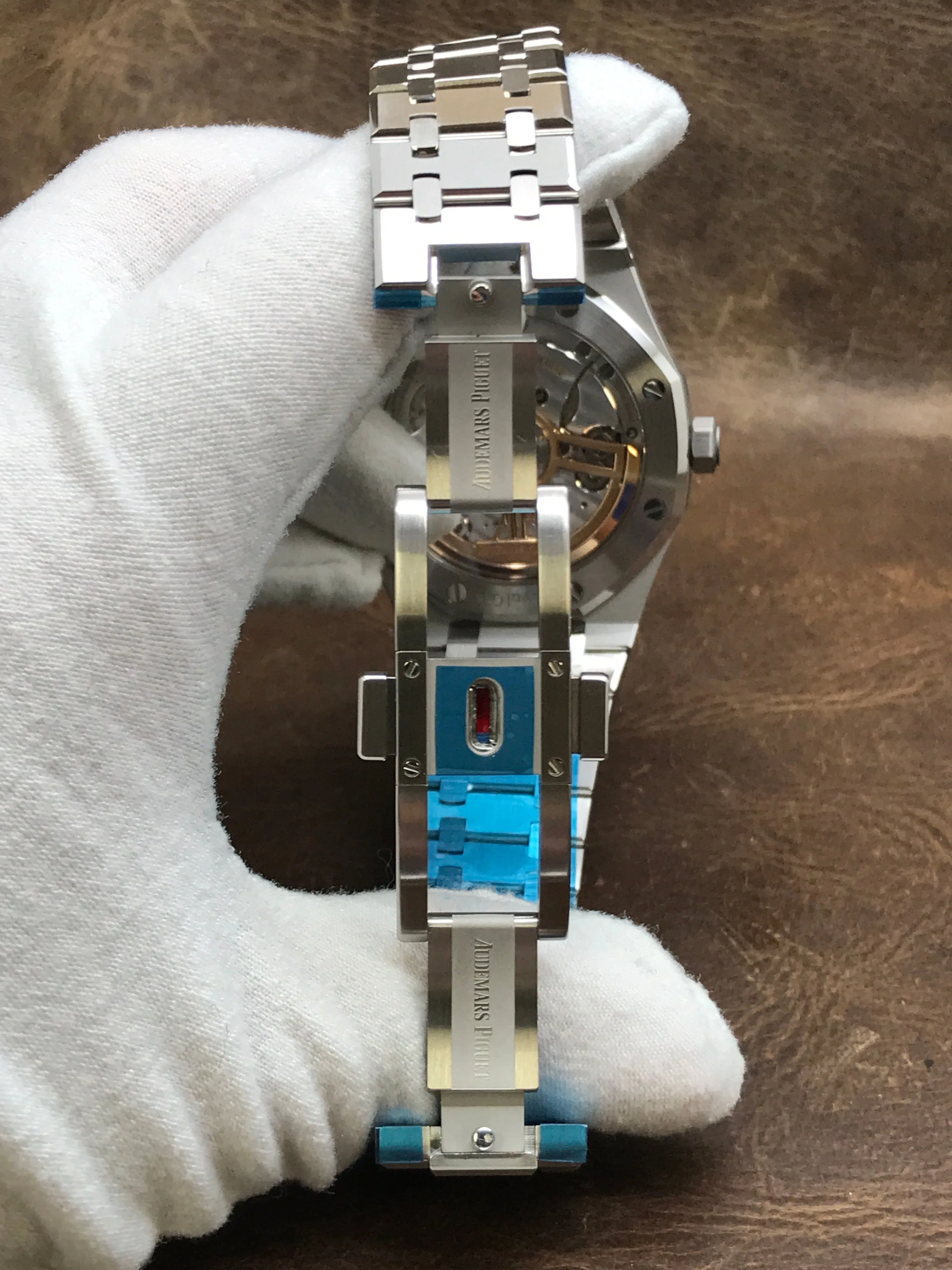 Audemars Piguet Royal oak 41 Unworn 15500st.OO.1220st.01 Blue Dial Automatic Men's Watch