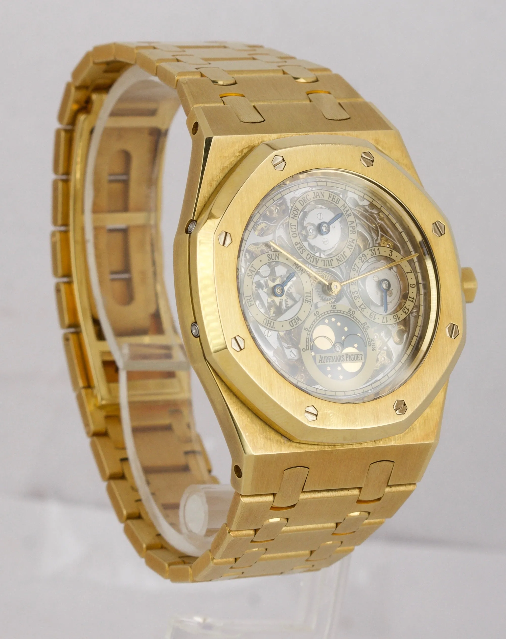 Audemars Piguet Royal Oak Open Worked Perpetual Skeleton 39mm 18K Gold 25829BA