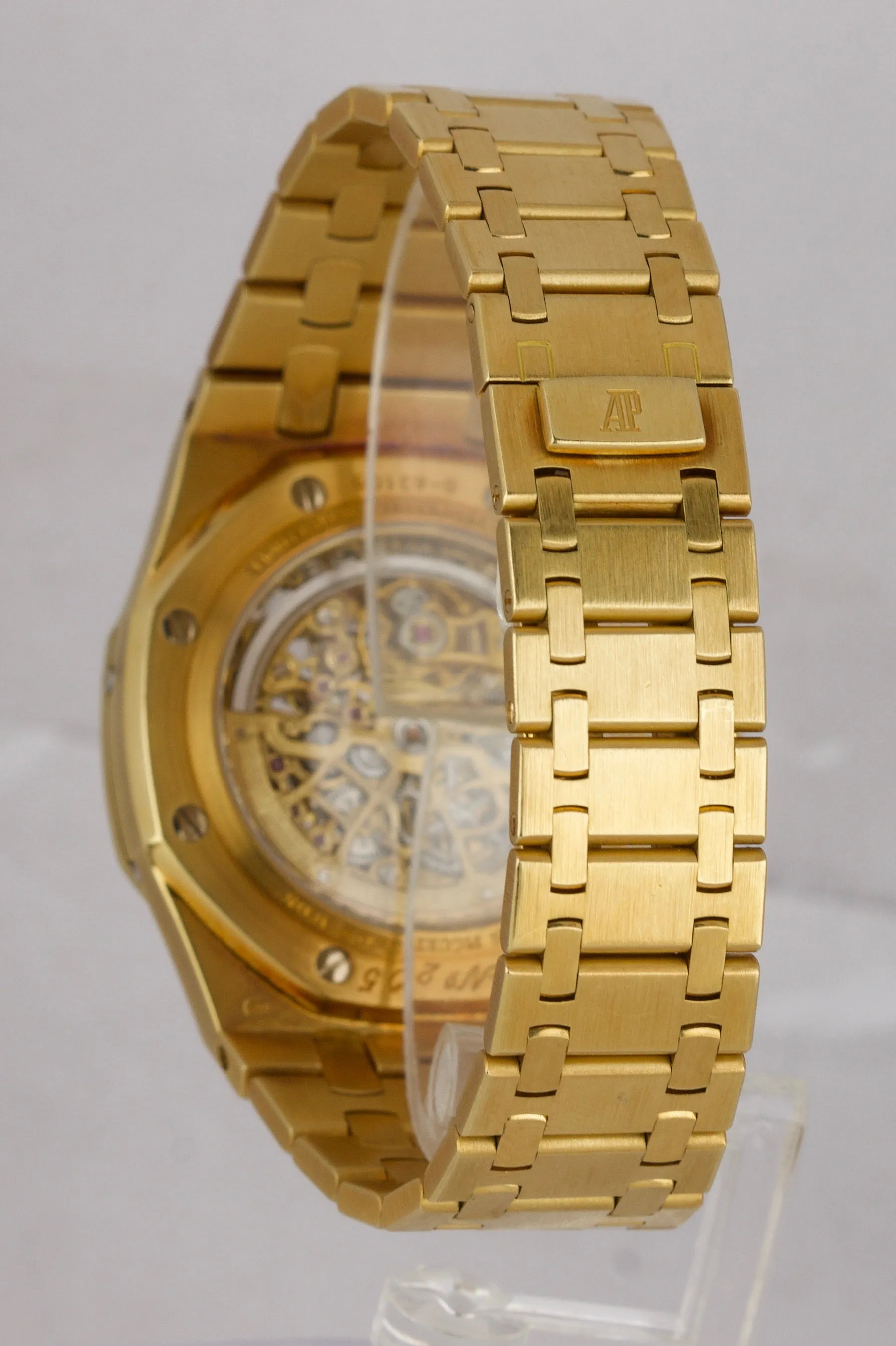 Audemars Piguet Royal Oak Open Worked Perpetual Skeleton 39mm 18K Gold 25829BA