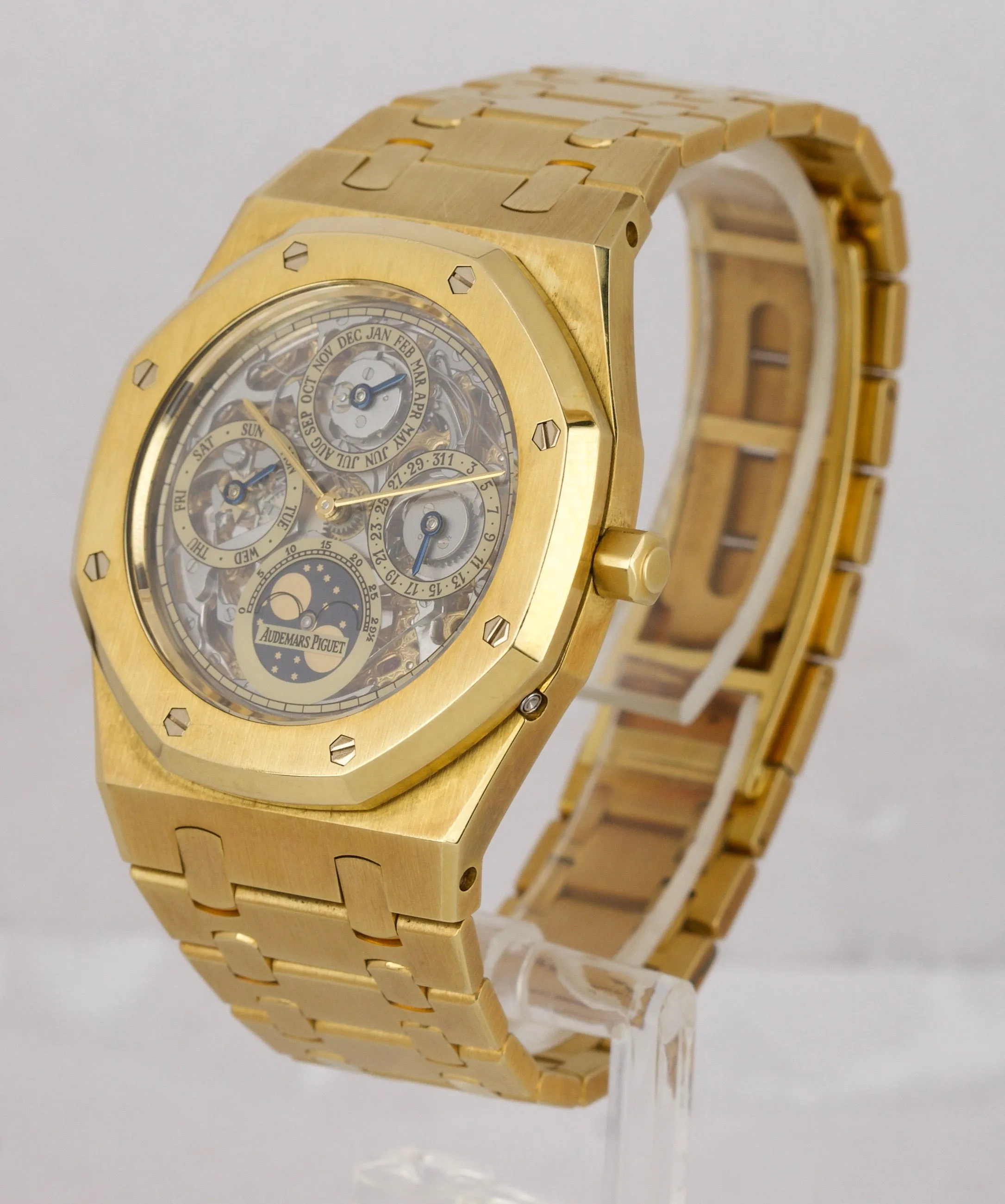 Audemars Piguet Royal Oak Open Worked Perpetual Skeleton 39mm 18K Gold 25829BA