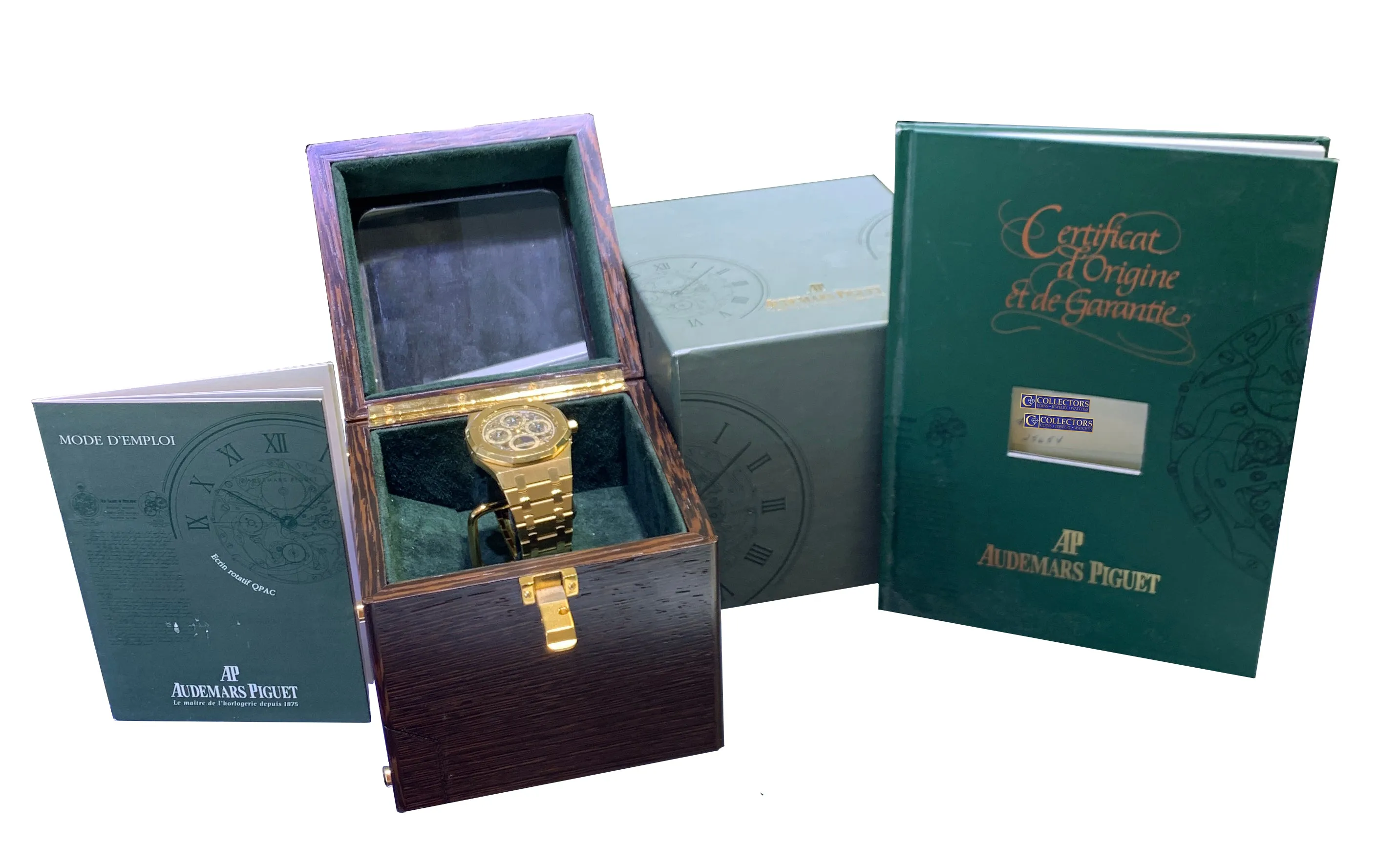 Audemars Piguet Royal Oak Open Worked Perpetual Skeleton 39mm 18K Gold 25829BA