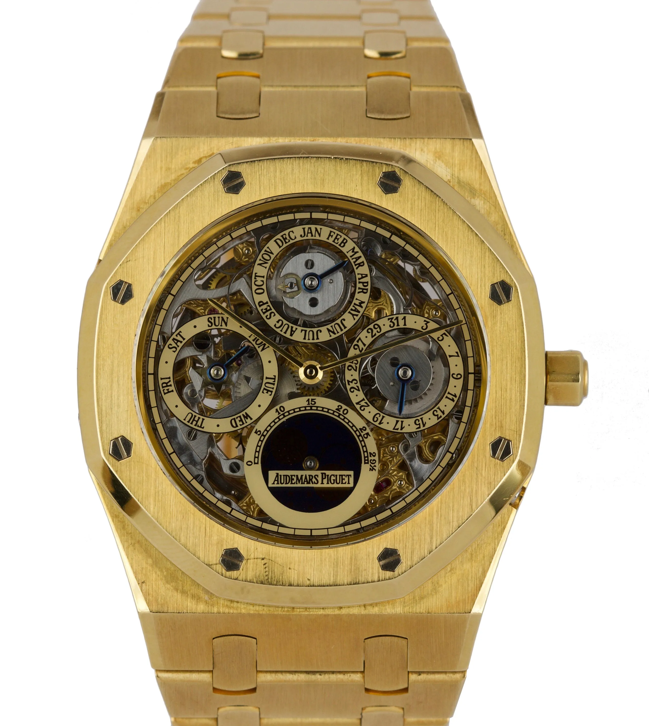 Audemars Piguet Royal Oak Open Worked Perpetual Skeleton 39mm 18K Gold 25829BA