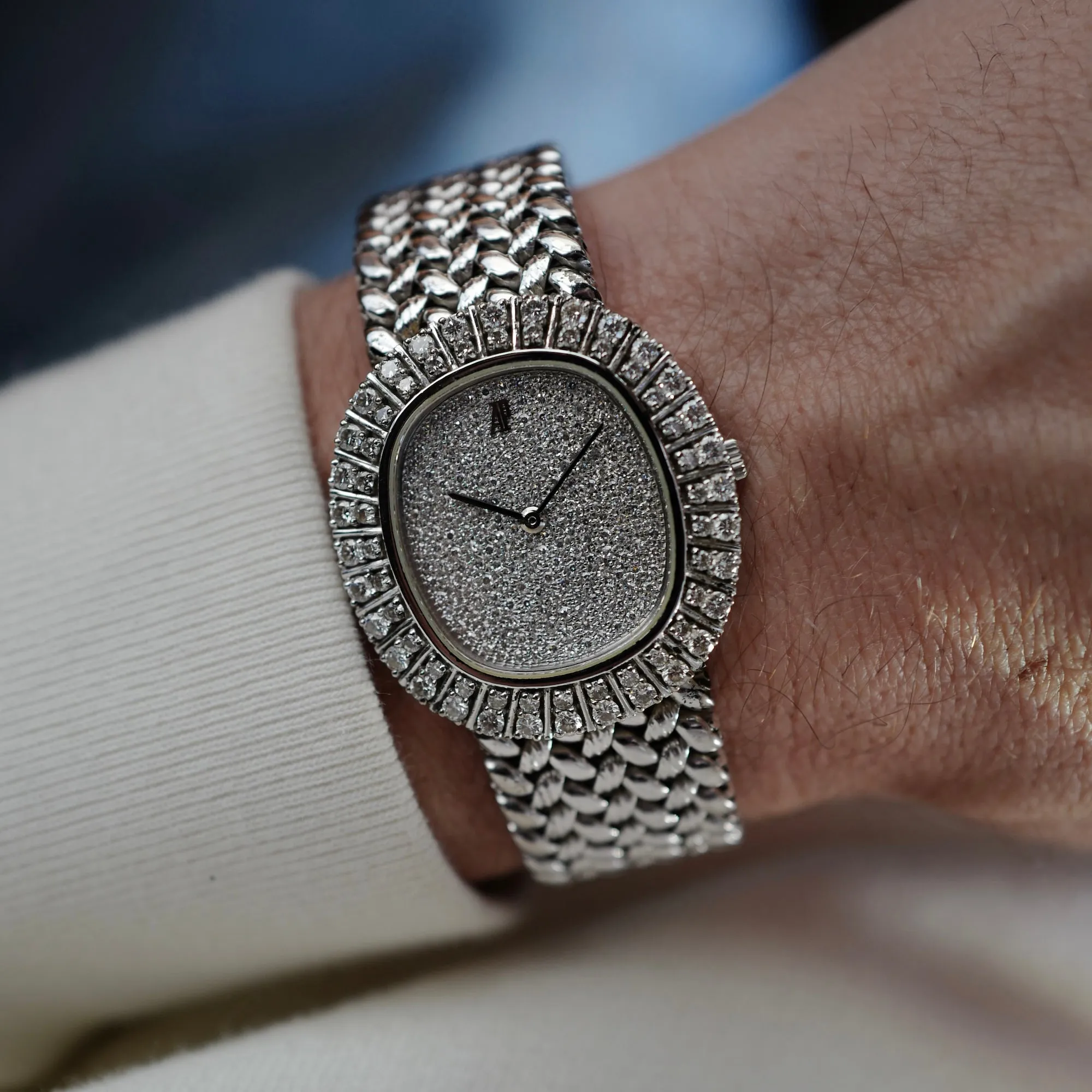 Audemars Piguet White Gold and Diamond Watch