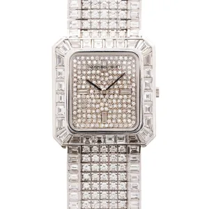 Audemars Piguet White Gold Diamond Bracelet Watch Ref. 14612 (New Arrivals)