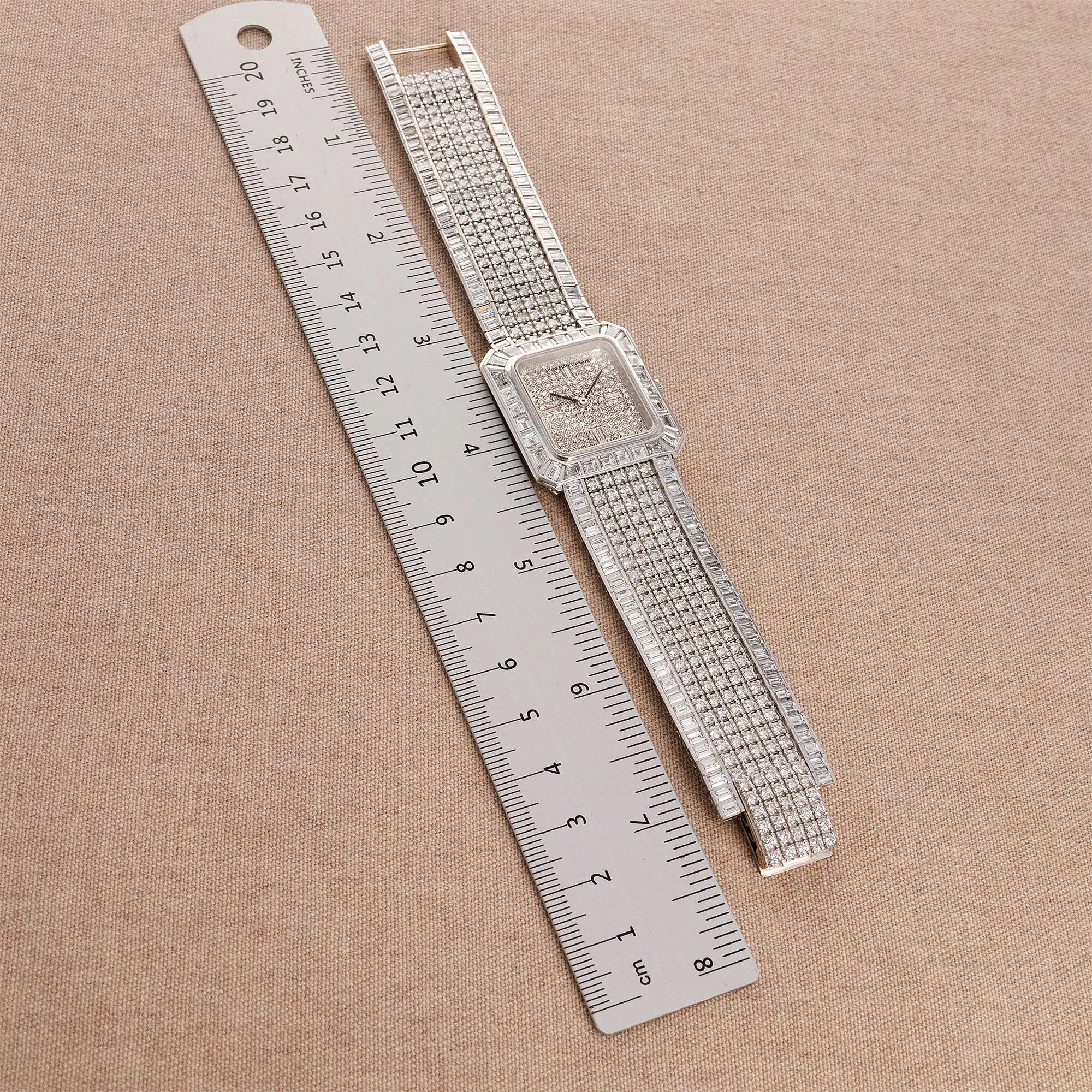 Audemars Piguet White Gold Diamond Bracelet Watch Ref. 14612 (New Arrivals)