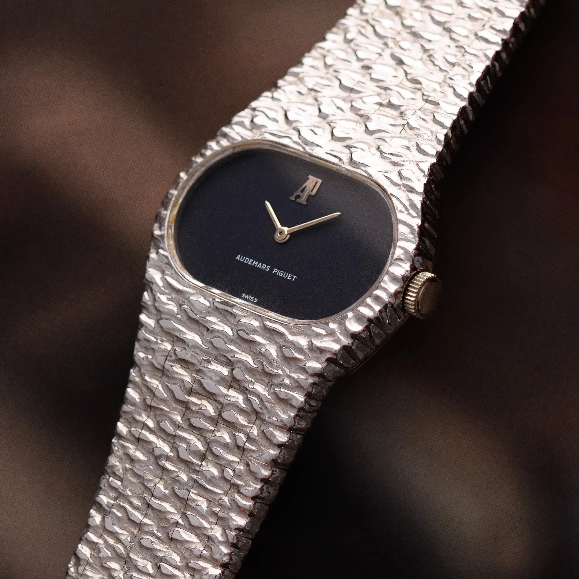 Audemars Piguet White Gold Horizontal Mini Cobra Watch