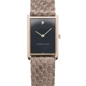 Audemars Piguet White Gold Vintage Tank Watch