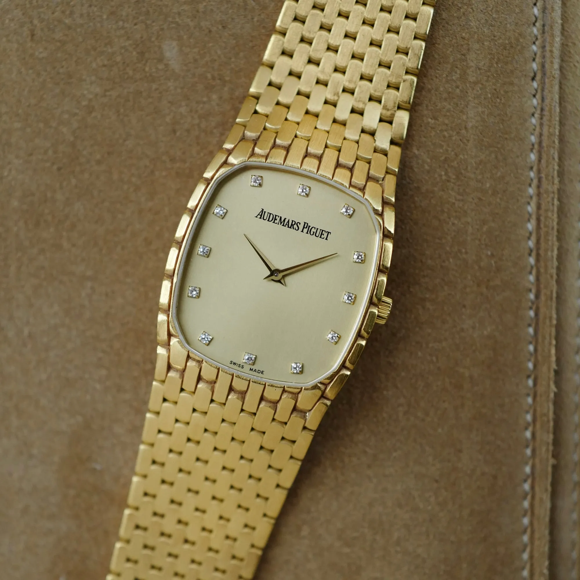 Audemars Piguet Yellow Gold Bracelet Watch
