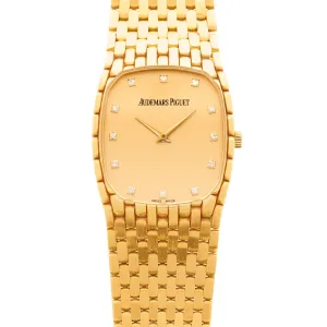 Audemars Piguet Yellow Gold Bracelet Watch