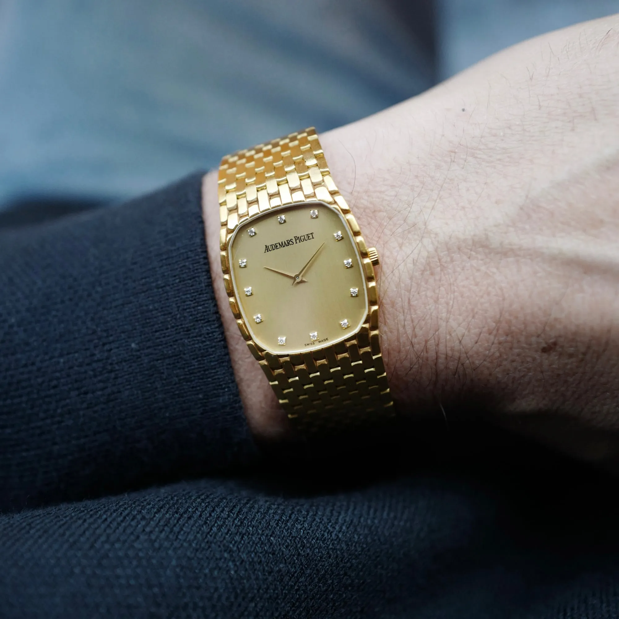 Audemars Piguet Yellow Gold Bracelet Watch